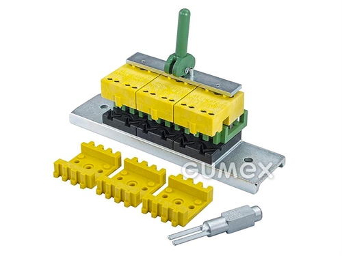 RSC 187-6 für die Montage ALIGATOR RS Kupplungen, Breite 150mm, verzinkter Stahl/Plastik, 
